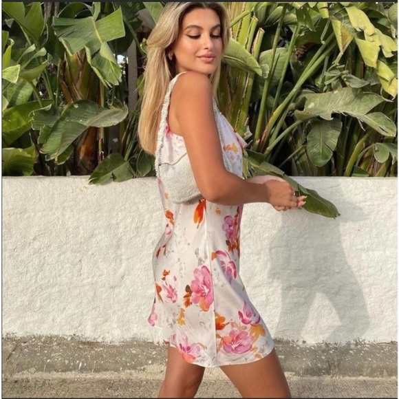 Zara | Floral Slip Dress - Picture 8 of 9